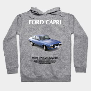 FORD CAPRI - owners handbook Hoodie